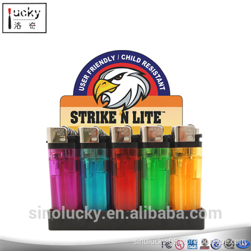 Acrylic lighter display stand